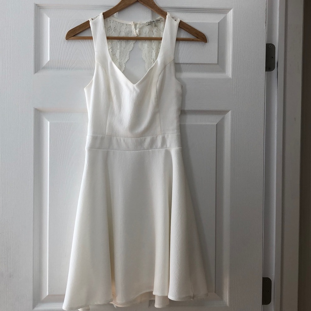 White Mini Dress Charlotte Russe